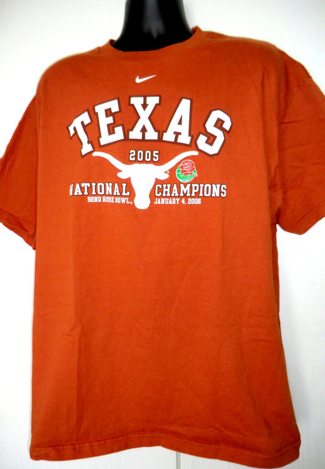 University of Texas T-Shirt Size XL Rose Bowl National Champions 2006