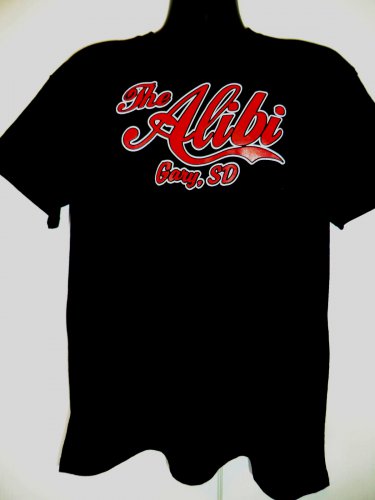 The Alibi Gary South Dakota SD T-Shirt Size Large