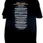 Funny ManCave T-Shirt Size Large Rules of the Man Cave