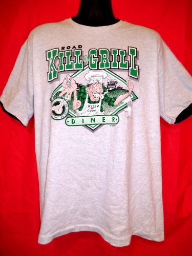 Road Kill Grill Diner T-Shirt Size XL