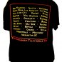 Vintage 1993 STING Tour T-Shirt Size XL Ten Summoner’s Tales World Tour