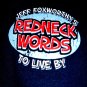 Jeff Foxworthy RED NECK WORDS Fascinate T-Shirt Size XL Funny Redneck