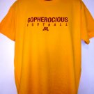 Minnesota Golden Gophers T-Shirt Size XL Gopherocious Football U of M