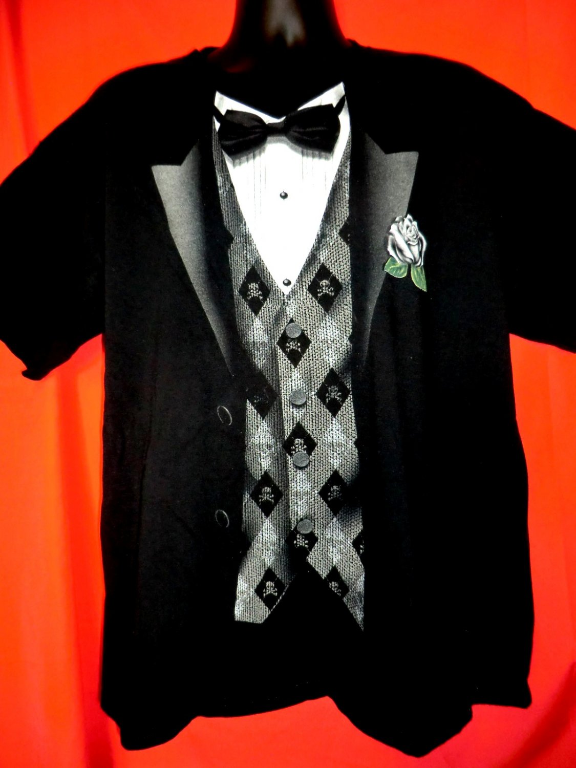 skull formal shirt
