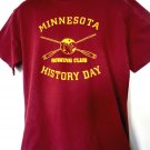 University of Minnesota ROWING CLUB T-Shirt Size Large
