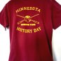 University of Minnesota ROWING CLUB T-Shirt Size Large