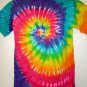 Tie Dye T-Shirt Size Large Rainbow Colors
