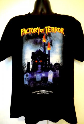 Factory of Terror T-Shirt Size Large Fall River MA