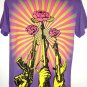 Obey T-Shirt Size Medium Roses Guns
