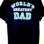 World’s Greatest Dad T-Shirt Size Large NEW NWT