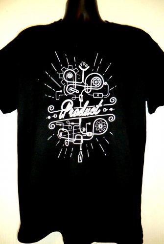PRODUCT T-Shirt Size Large Cool Graphics