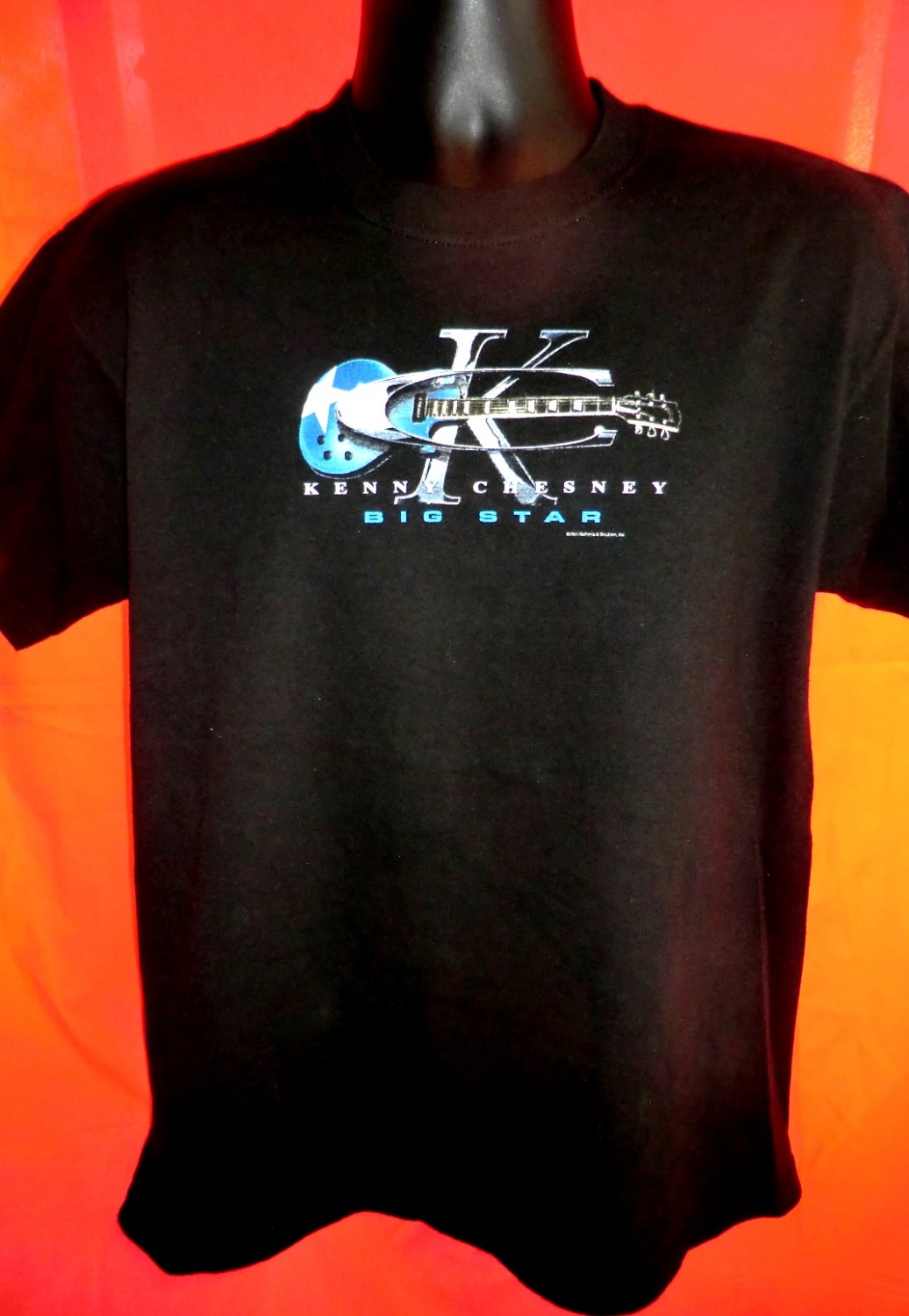Kenny Chesney BIG STAR T-Shirt Size Medium