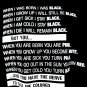 When I Was Born Black T-Shirt Vintage 1992 Size XL Protest Shirt Don't Call Me Colored