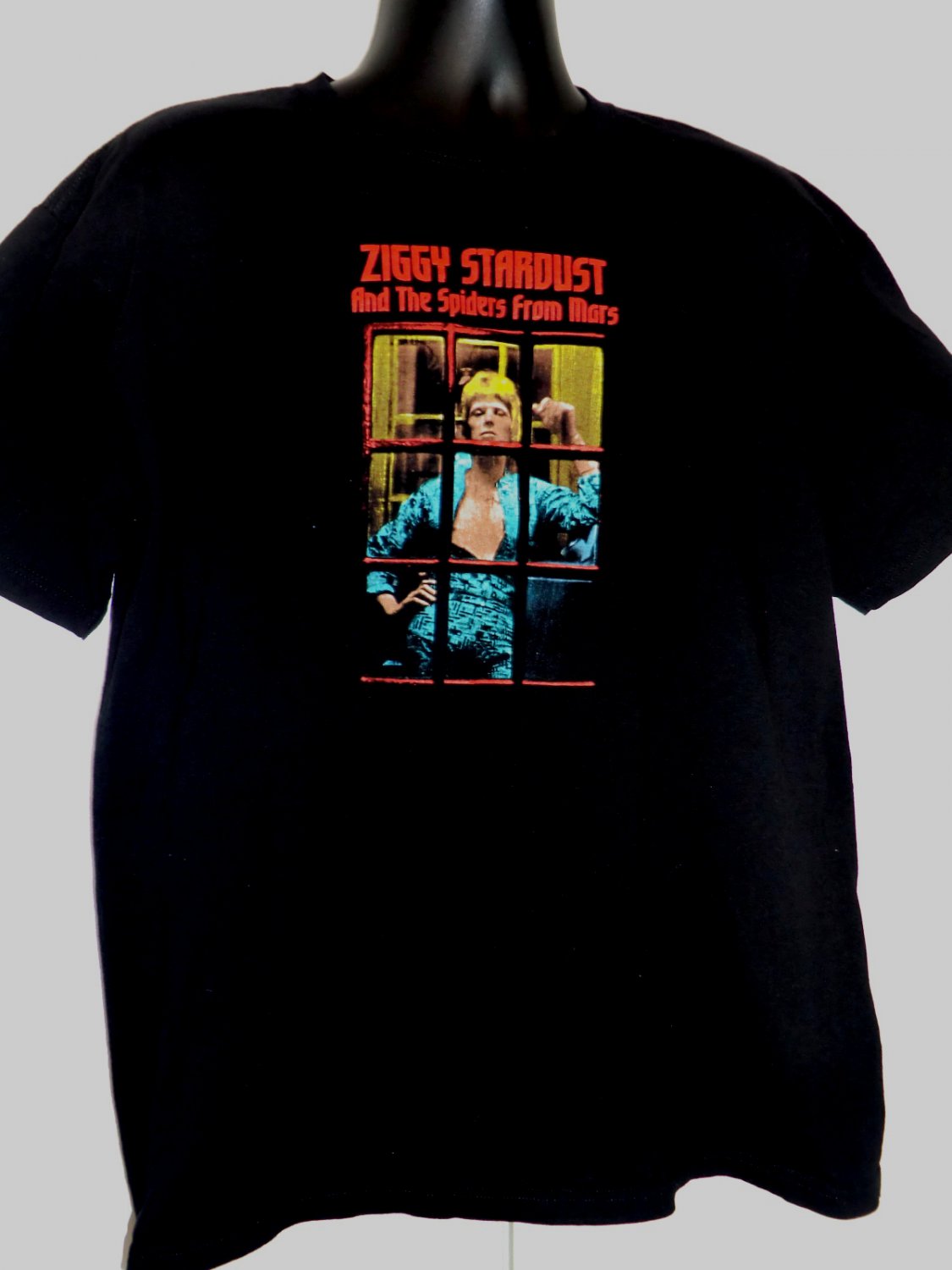 David Bowie Ziggy Stardust & the Spiders from Mars Ringer Tee