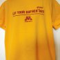 Let Your Gopher Spirit Out T-Shirt Size XL University Of Minnesota Golden Gophers