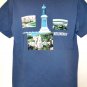 Norte Dame Blue T-Shirt Size Large Reunion 1999
