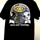Super Bowl XXX Vintage 1996 T-Shirt Size Large  STEELERS  COWBOYS