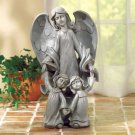 Angel with Two Kids Statue - a motherly, loving angel.  LOW SHIPPING!!