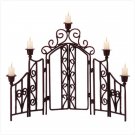 Scrollwork Candle Screen