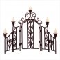 Scrollwork Candle Screen