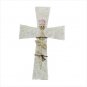 Cross Wall Plaque with Rose