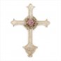 Rose Centerpiece Wall Cross
