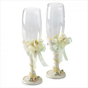 Ceremonial Beaded Wedding Goblets
