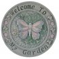 Butterfly Garden Welcome Plaque