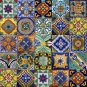 160 Mexican 4"x 4" Accent Clay Tile MIX