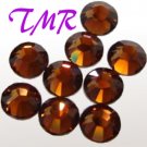 20ss Swarovski Rhinestones HOT FIX 144 pcs ~SMOKED TOPAZ