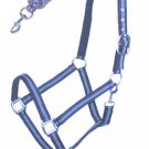 McAlister Padded Adjustable Nylon Halter W/ Matching Lead