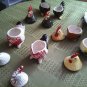 Vintage Salt and Pepper shakers W/ Sugar and Creamer