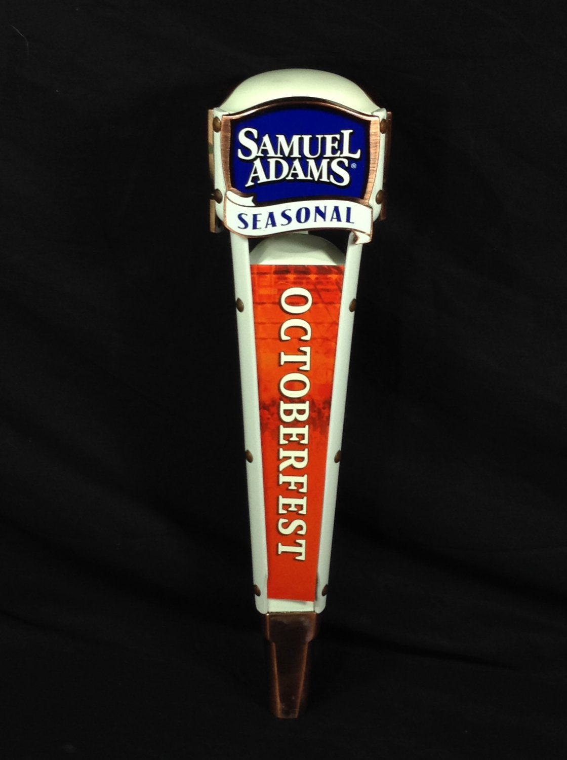 Samuel Adams Beer Tap Handle Oktoberfest seasonal bar pub keg knob