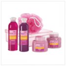 Fruit Smoothies Red Bath Set