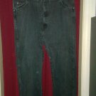 Wrangler Black Denim Jeans, size 50 x 30, Very Good Cond