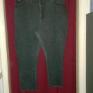 Lee Black Denim Jeans, Size 26W