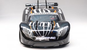 Ultra Lamborghini FireBlack 2-Speed Radio Remote Controlled RC Nitro Gas Car