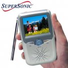 SUPERSONIC® 2.5" HANDHELD LCD COLOR TV