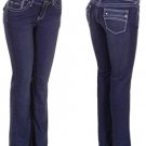 -BLUE STRETH JEANS