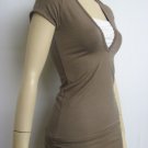 JT-2957-BROWN  JUNIOR SIZE TOPS