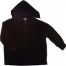 Boys Corduroy Jacket w/ Hood (BLACK)