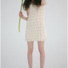 Elegant Chiffon Lace Net One Piece Dress ( Free Shipping Worldwide )