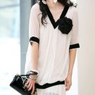 Corsage Chiffon Upwear/ Blouse/ Tunic