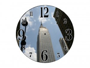 Empire State Building Wall Clock