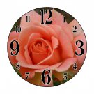 A Rose is A Rose Wall Clock