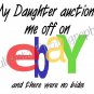 Auction Off On Ebay T-Shirt Humorous