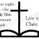Live In Christ T-Shirt Religious