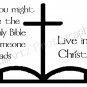 Live In Christ T-Shirt Religious