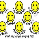 Happy Family T-Shirt Humorous