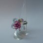 Glittering Heart Crystal Ring (RG007)